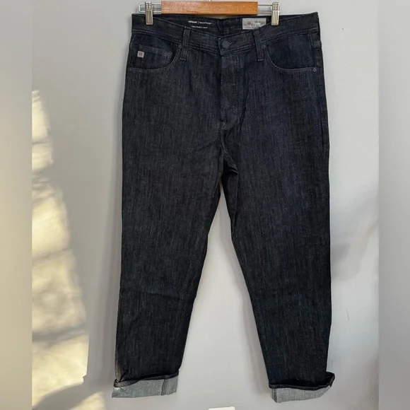 AG Lochlan Relaxed Straight Jeans in W33 L34 - Picture 4 of 8